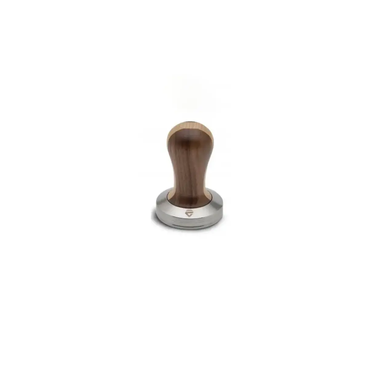 Stainless steel tamper with Wood handle